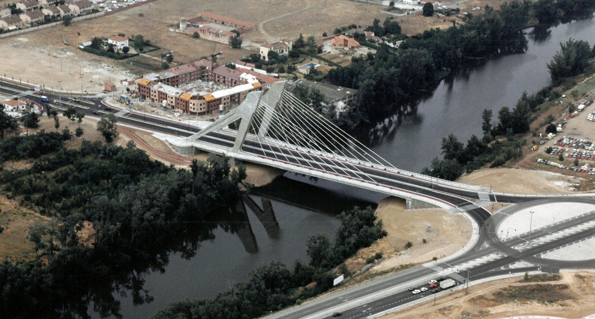Vista aerea Puente Hispanoámerica